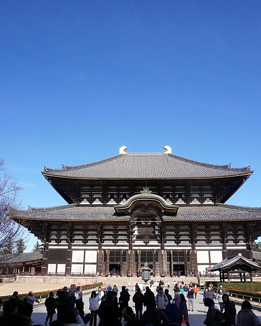 Tōdai-ji Daibutsuden, the Great Buddha Hall, Nara