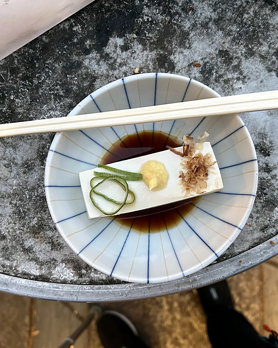 Tofu course, Arashiyama