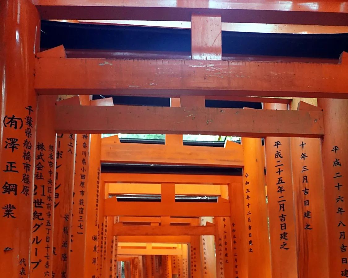 Senbon Torii tunnel, Fushimi Inari