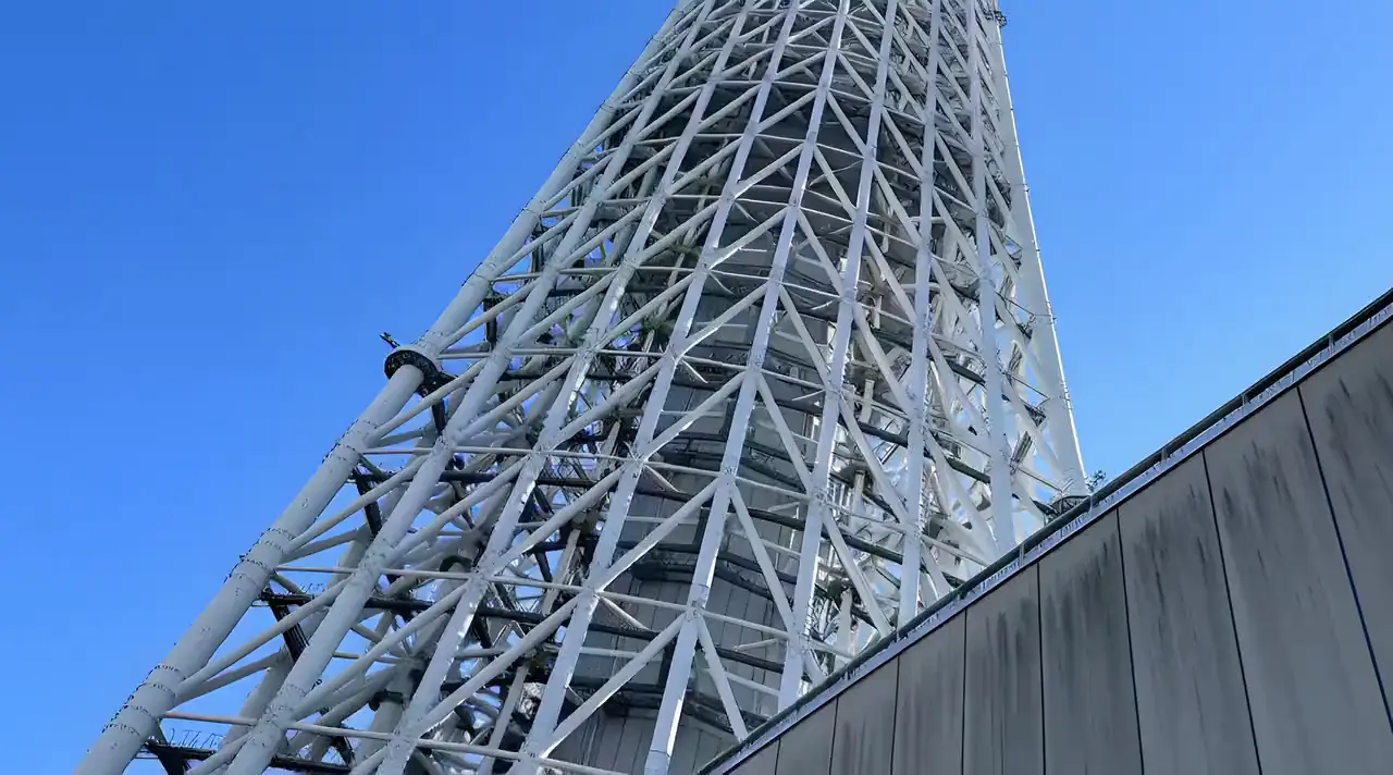 Looking up the Skytree