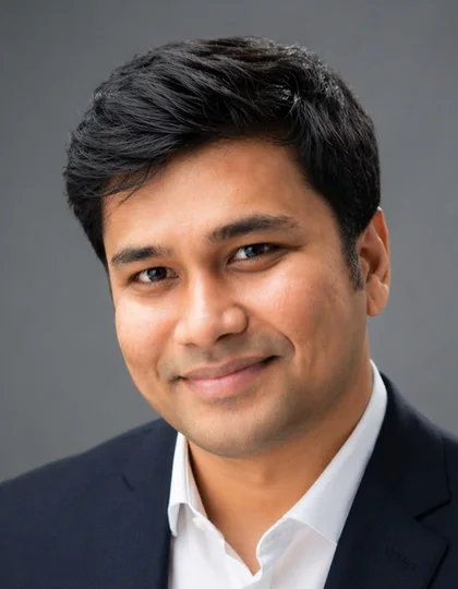Lavi Sahu, passport-style photo
